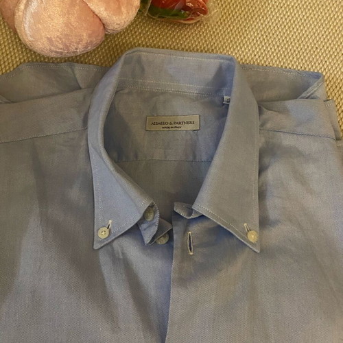 Men's light blue cotton shirt XL like new