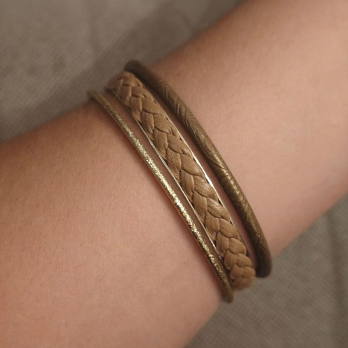 Set of three bracelets