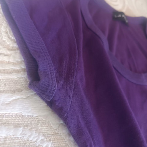 La Palma purple mako dress one size like new