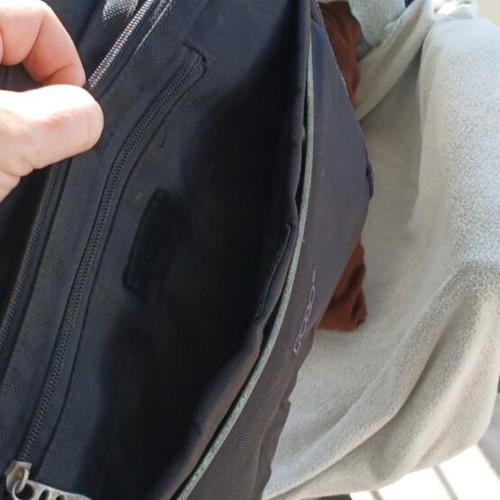 Polo laptop bag 15'' like new, black