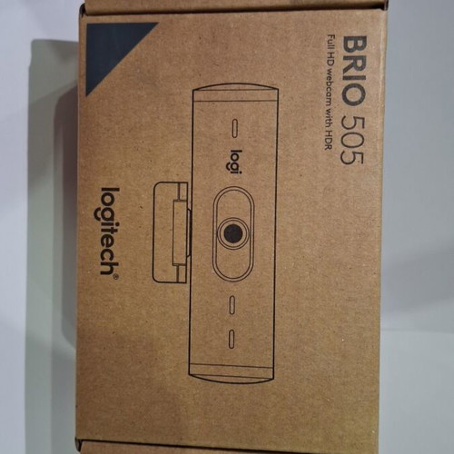 Logitech Brio 505 Web Cam new 1080p 60fps Ultra Wide HD HDR with Type C