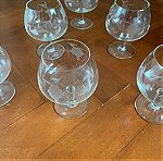  6 κρυστάλλινα ποτήρια Art Deco  αντικα αγγλιας