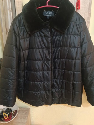 Armani Jeans women's jacket like new with fur lining size 46