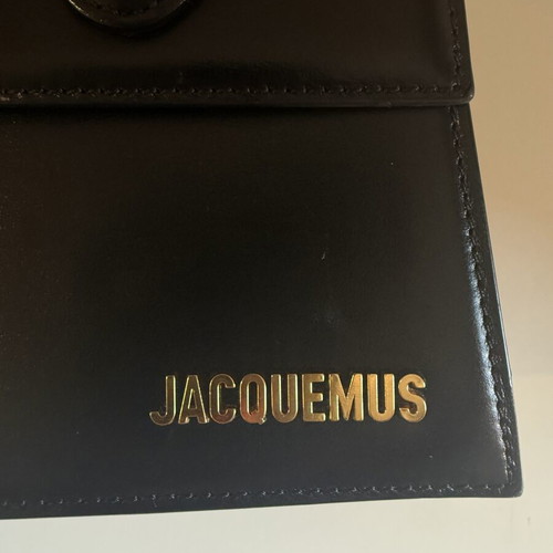 Jacquemus black structured handbag
