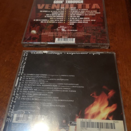 Goin Through 2 CD μεταχειρισμένα, συμβόλαιο τιμής και vendetta