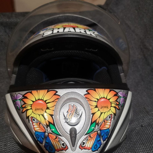 Shark S800 Butterfly γυναικείο κράνος σαν καινούργιο, size small