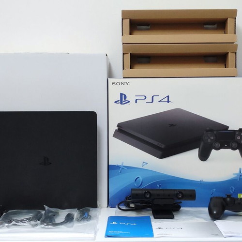 PS4 Slim 500GB console with camera V2