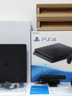 PS4 Slim 500GB console with camera V2