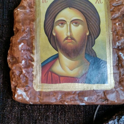 Religious icons used, pack of 6, blessing from monasteries and churches