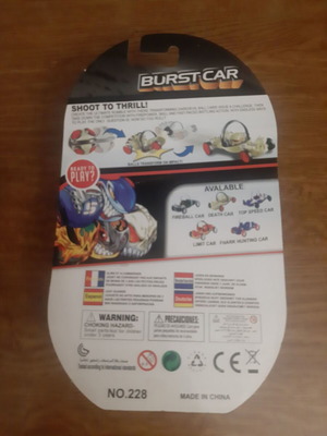 Миниатюрна кола Burst Car Death Car нова, запечатана