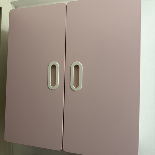 Children's pink cabinet, 60x64x23 cm