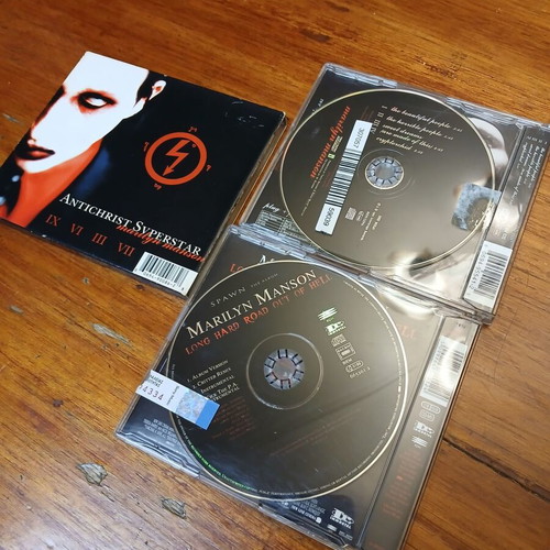Marilyn Manson CDs used, collection of 3 items