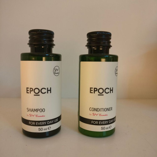 Mini shampoo and conditioner 50ml new, ideal for travel