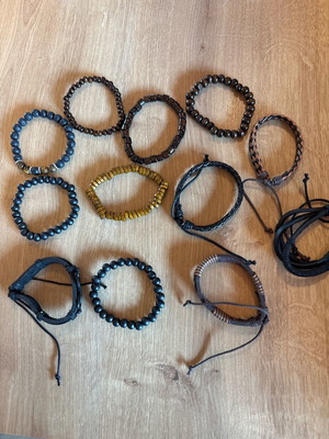 Bracelets new, pack of 12 pieces
