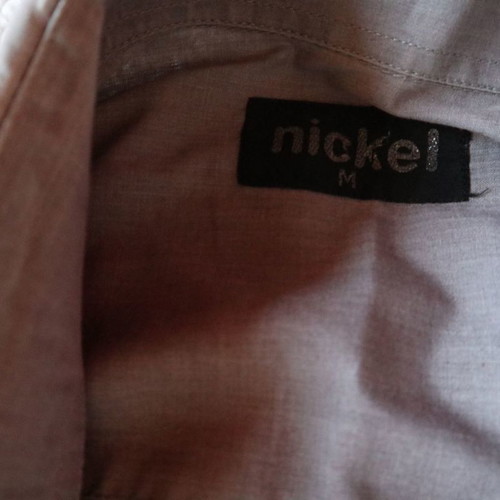 Nickel men's shirt used, gray, size M