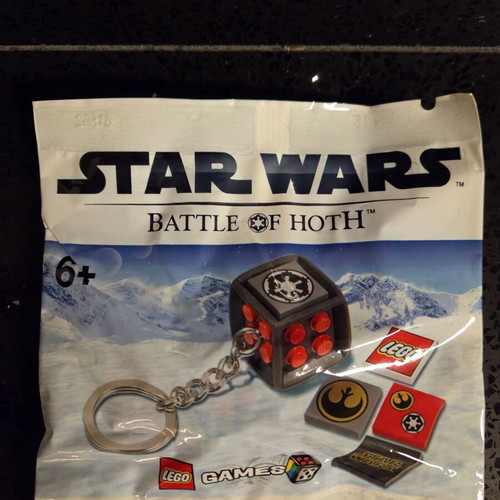 Lego 6012306 Star Wars Battle of Hoth Keychain 2012 new