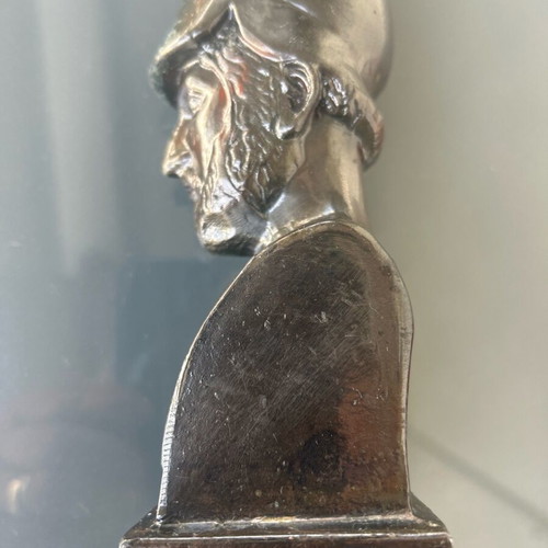 Bronze bust of Pericles like new, tabletop decoration