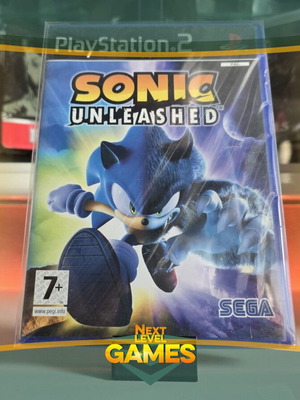 Sonic Unleashed PS2 game like new, action adventure