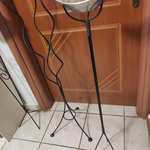 Candle holder and flower stand used