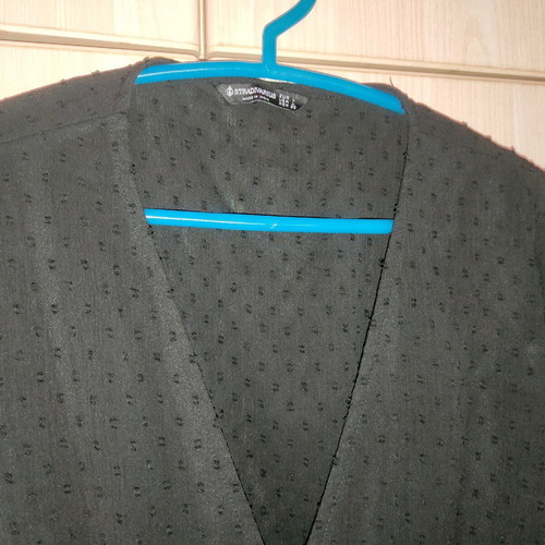 Dress black like new with side and back openings