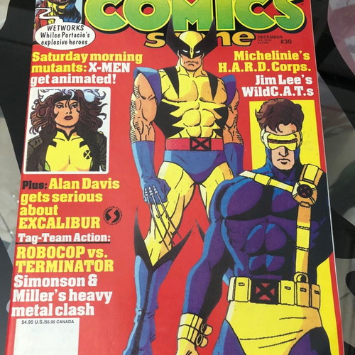 Comics Scene Magazine #30 new with Spider-Man 2099, Wildcats, X-Men