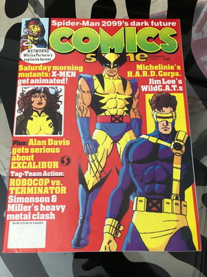 Comics Scene Magazine #30 new with Spider-Man 2099, Wildcats, X-Men