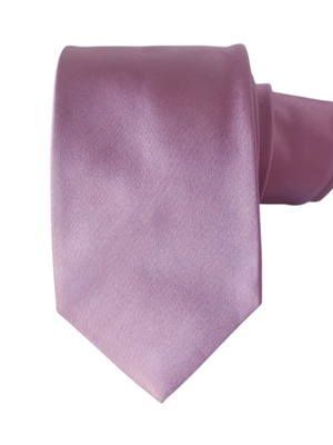 Pal Zileri silk and cotton mauve pink tie new