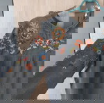  boho μπλούζα