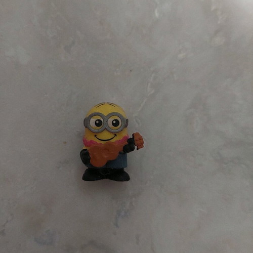 Minion rubber figures like new, pack of 5 pieces