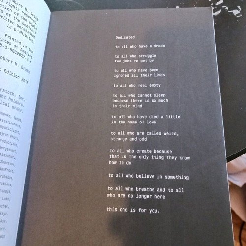 Black Butterfly poetry book like new by Robert M. Drake