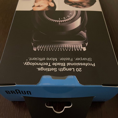 Braun Beard Trimmer 3 rechargeable hair clipper BT3222-Black new