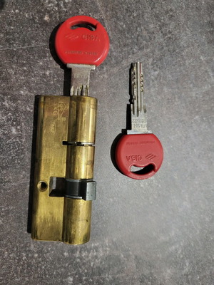 Cisa door lock used
