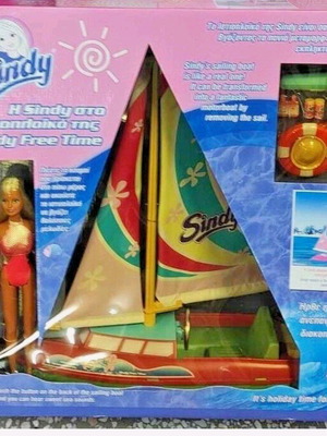 Sindy Free Time sailing boat new, closed in box