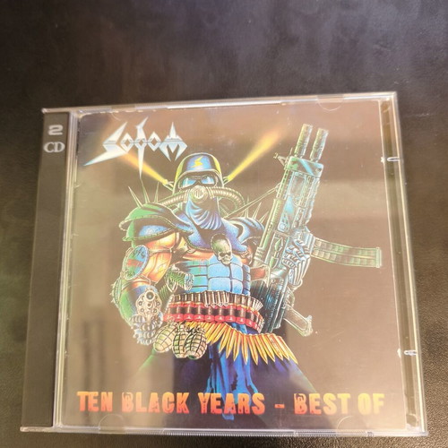 Sodom Ten Black Years Best Of 2xCD compilation