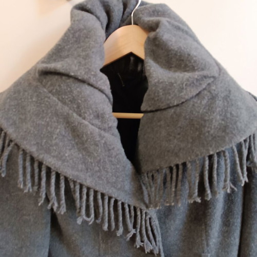 Naf Naf coat used, gray, size 38