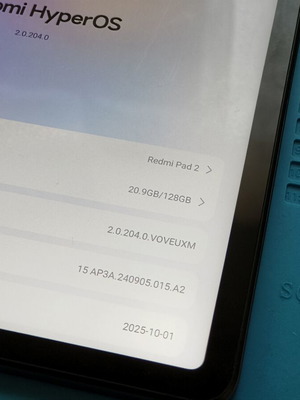 Redmi Pad 2 tablet, gray, 4GB RAM 128GB storage