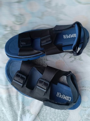 Camper Oruga Sandal leather, size 42, like new, black