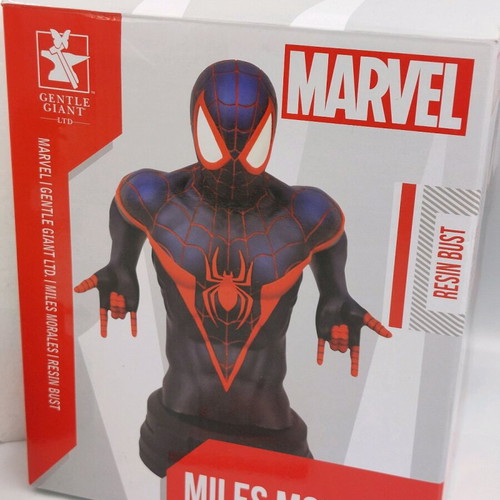 Marvel Miles Morales Spiderman Resin Bust 7 Inch New