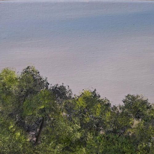 Oil painting landscape artwork new handmade