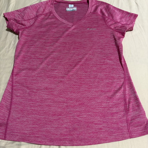 Columbia Omni-Freeze t-shirt M σαν καινούργιο, κόκκινο και ροζ