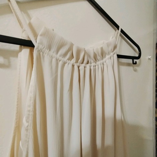 Midi dress H&M beige like new, size XS