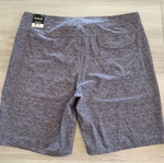 Hurley 20" Board Shorts men's size 34 large gray turquoise new
