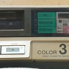 Sony SL-T30ME Betamax video cassette recorder, multi-norm
