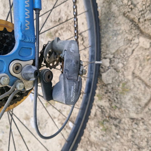 City bicycle like new, blue, 26 inch, men's, gears