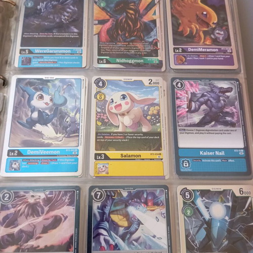 Dragonball Digimon Marvel Battle Spirits Saga card collection like new