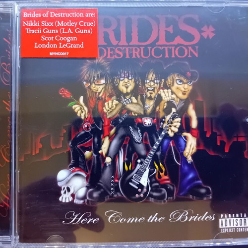 Brides Of Destruction Here Come The Brides CD like new, rock