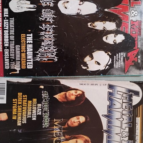 Metal Hammer collectible magazines used, pack of 11 (1999-2002)