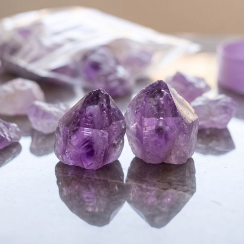 Natural Raw Amethyst 100g Madagascar