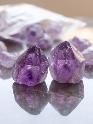 Natural Raw Amethyst 100g Madagascar