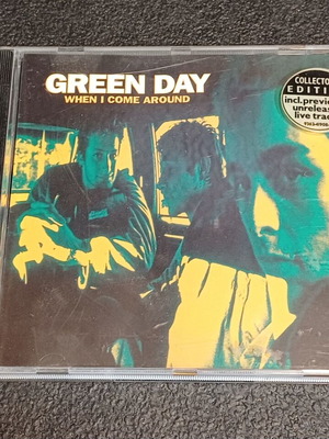 Green Day When I Come Around CD Single Collector's Edition used, punk